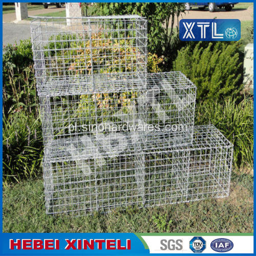 Gabion pole drutu ogrodzenia